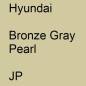 Preview: Hyundai, Bronze Gray Pearl, JP.